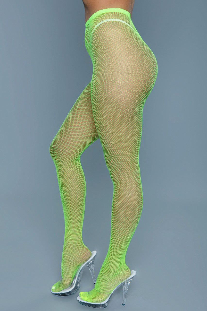 2302 Up All Night Pantyhose Neon Green