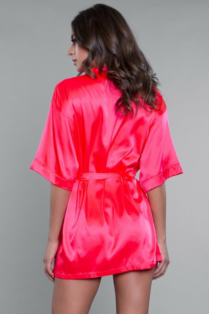 1947 Home Alone Robe - Hot Pink Luxe Cartel