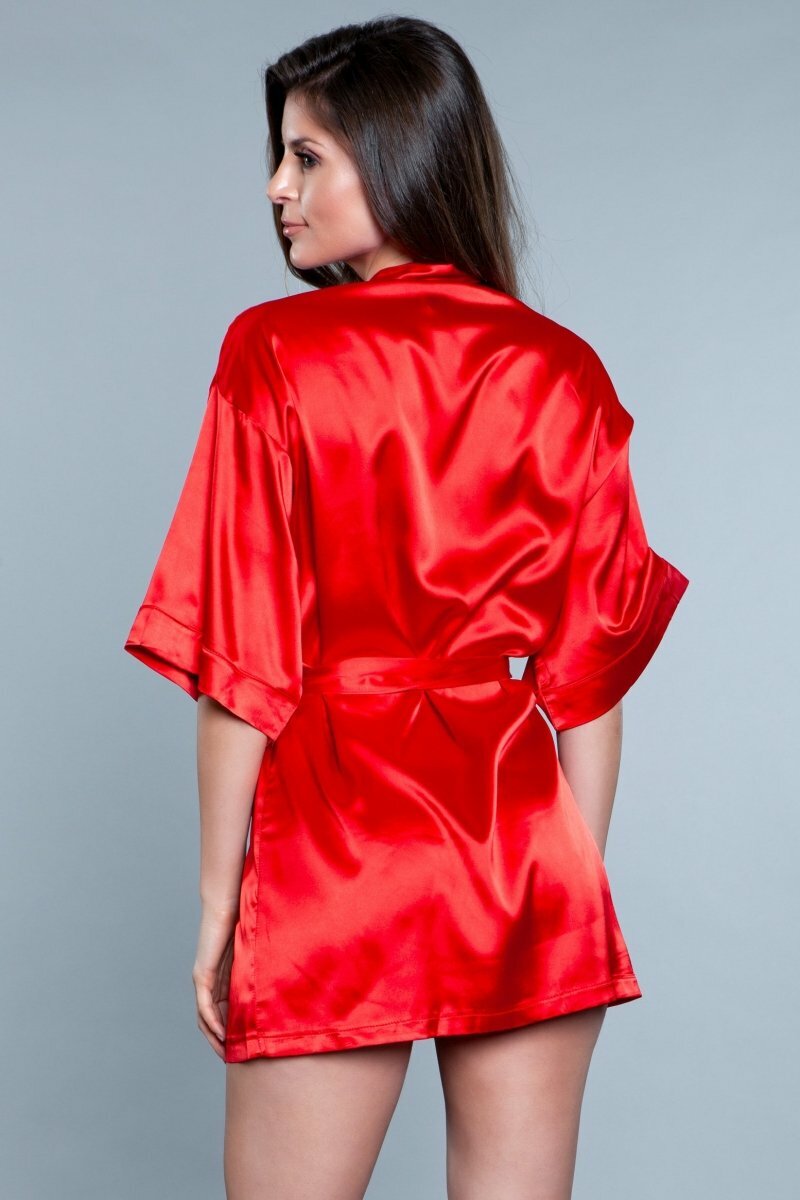 1947 Home Alone Robe - Red Luxe Cartel