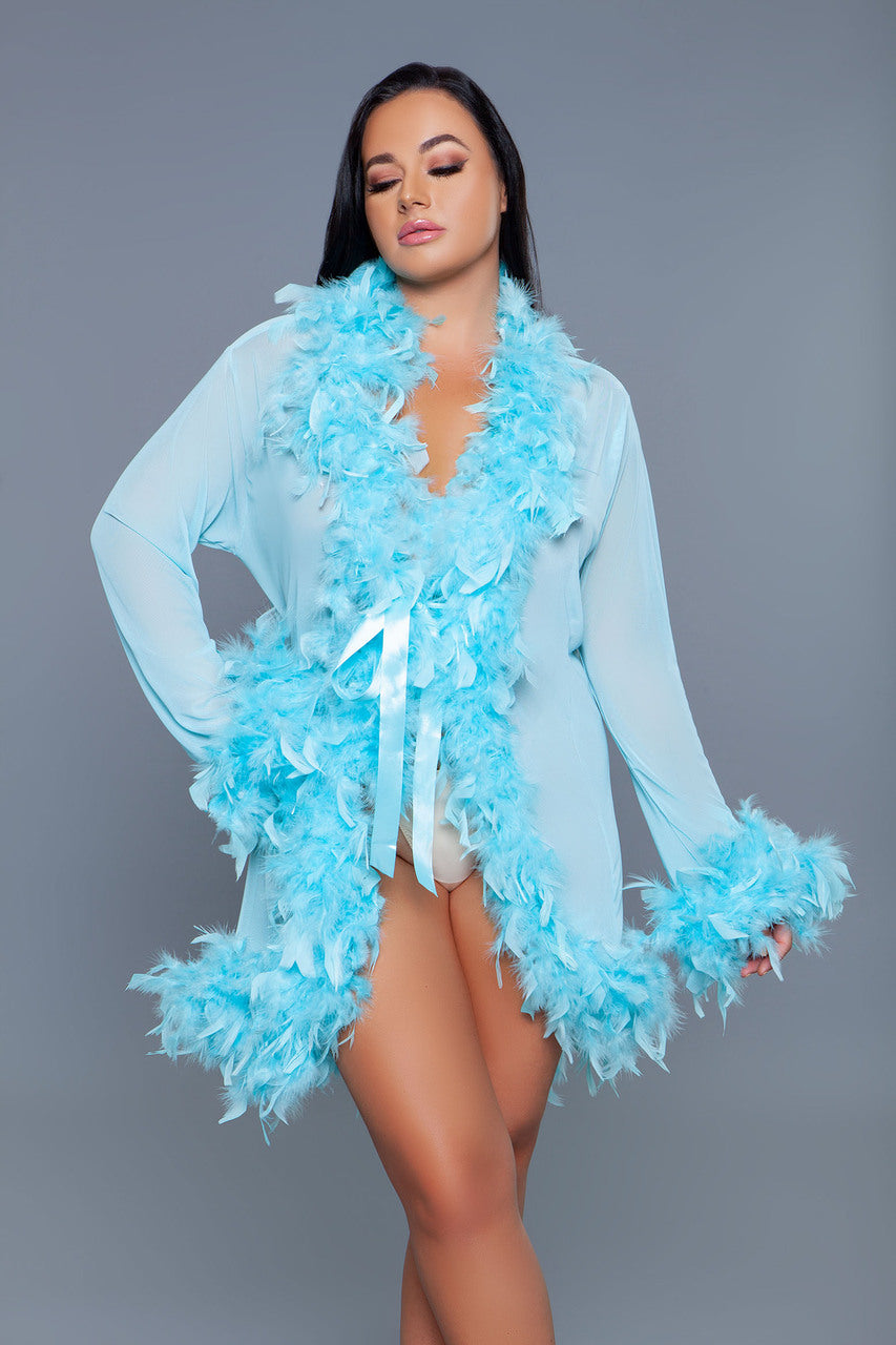 BW834STUR Lux Robe Turquoise Luxe Cartel