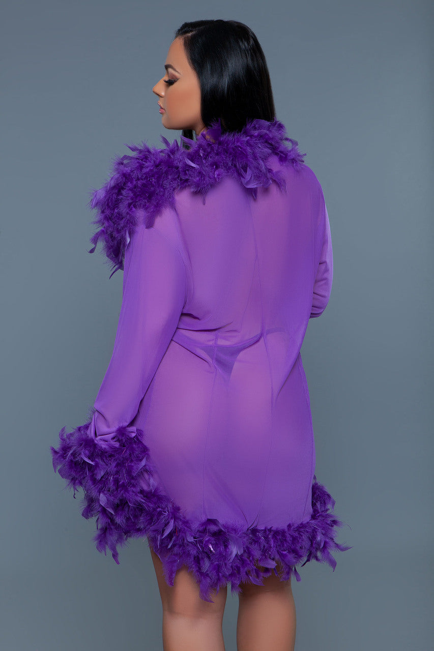 BW834SVI Lux Robe Violet Luxe Cartel
